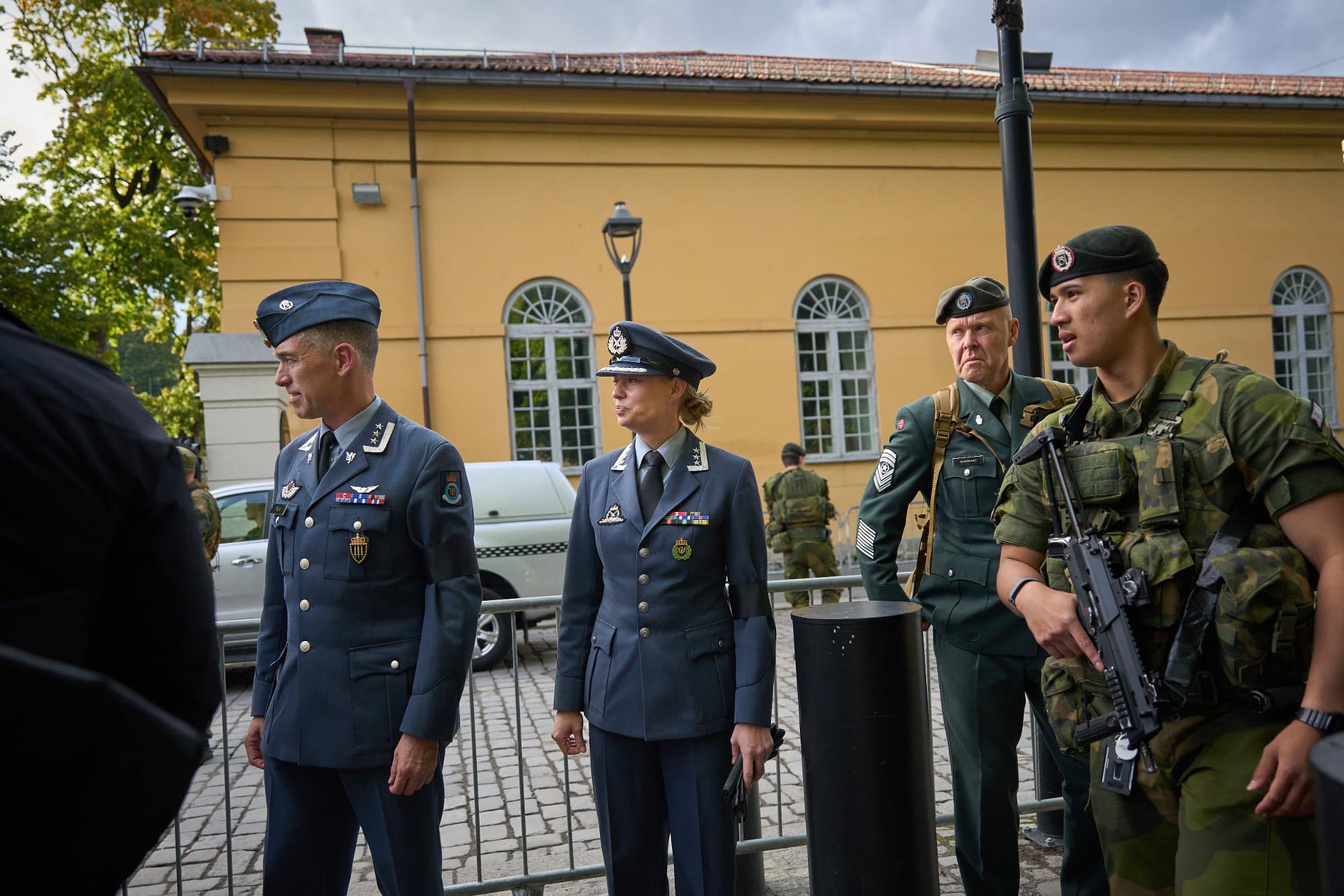 Fikk ærefullt oppdrag i gravferden
